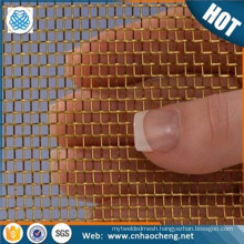 Factory price non magnetic copper fabric emf protection screen mesh